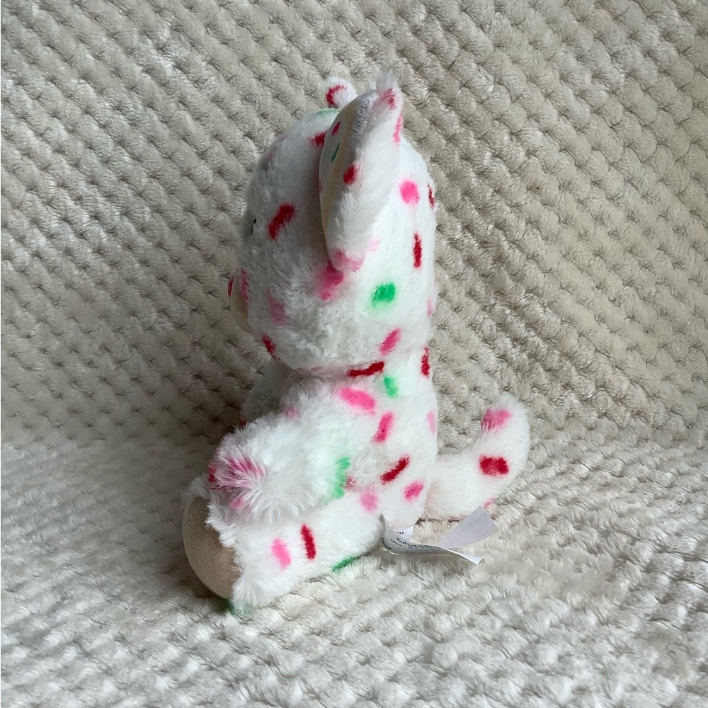 Build A Bear Buddies White Sprinkles Kitty Cat 2017 Mini 7in BAB Stuffed Animal - Picture 4 of 12